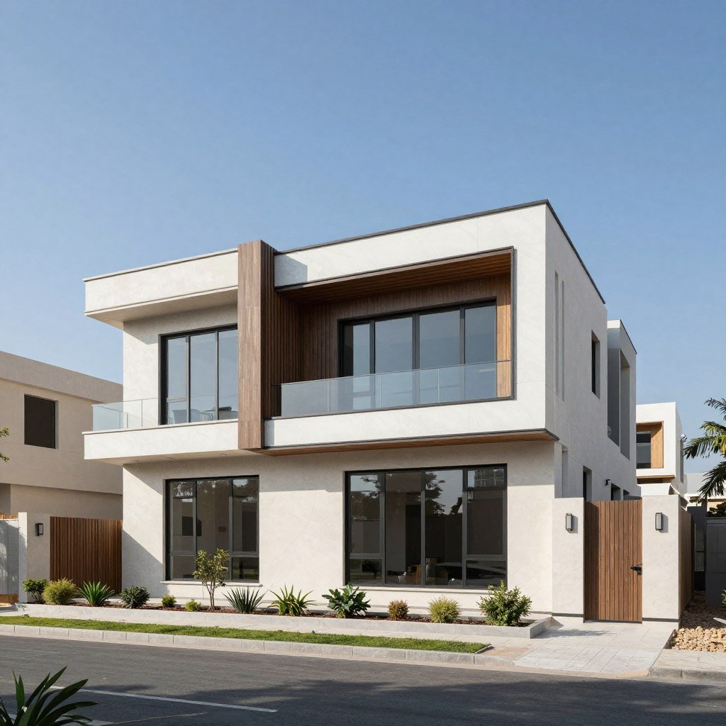 أعمال البناء والمباني السكنية