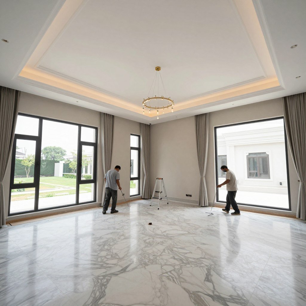 التشطيبات والديكورات الداخلية