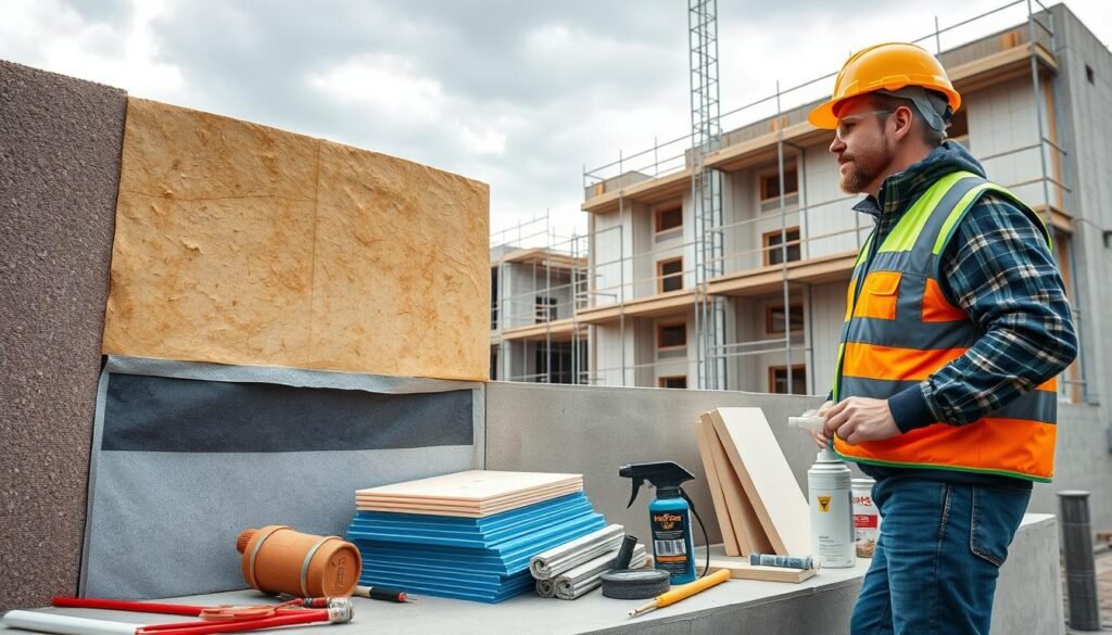 العزل المائي والحراري الجدران العزل المائي والحراري الجدران