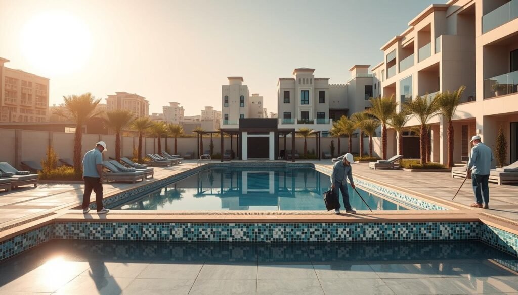 انشاء مسابح مكة