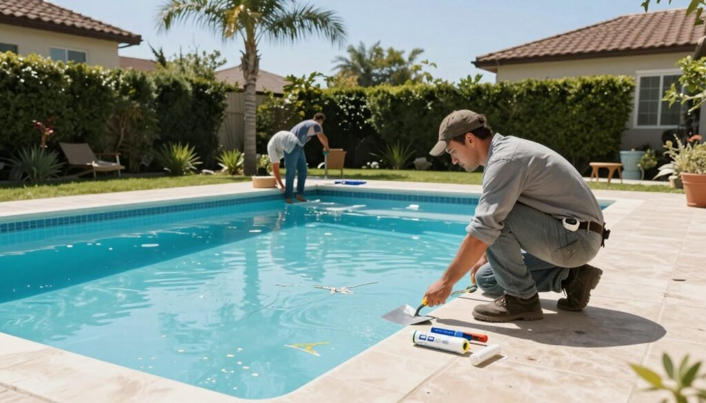 ترميم المسبح