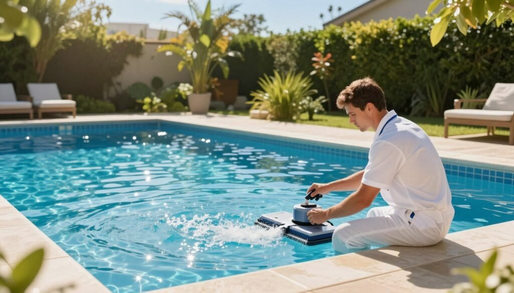 تنظيف وتعقيم المياه