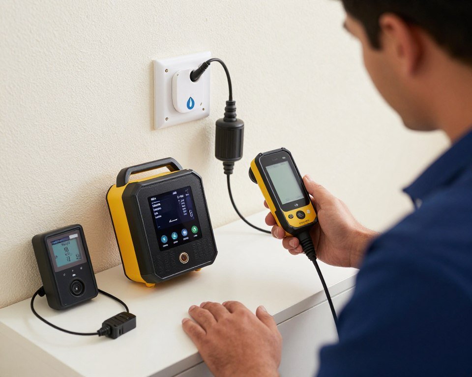 جهاز كشف تسربات المياه الإلكتروني في جدة