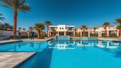 شركة انشاء مسابح بحي الحمراء