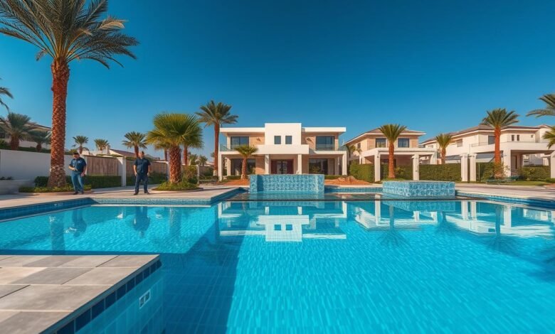 شركة انشاء مسابح بحي الحمراء