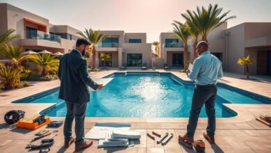 شركة انشاء مسابح بحي الروضة