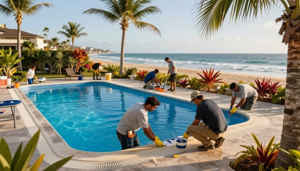 شركة ترميم مسابح