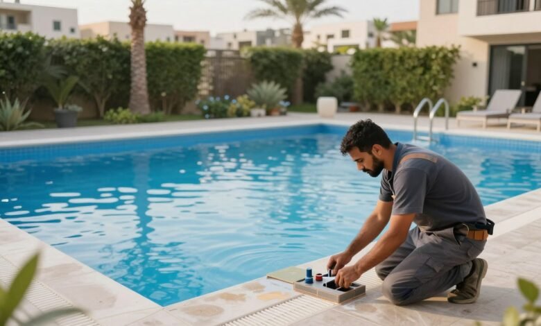 شركة ترميم مسابح بحي الروضة