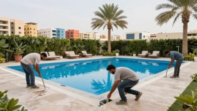 شركة ترميم مسابح بحي المرجان