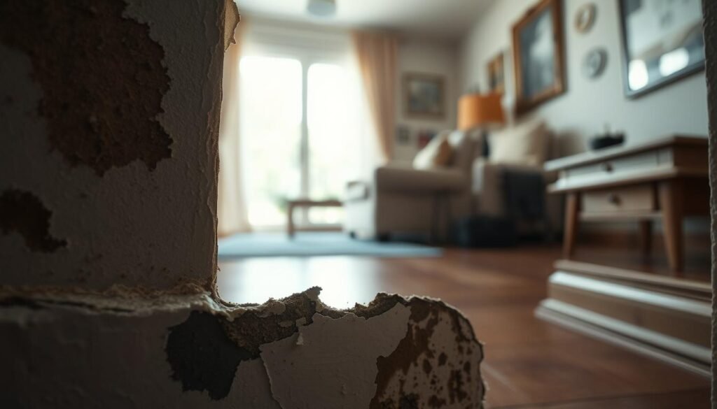 علامات الرطوبة الخفية علامات الرطوبة الخفية