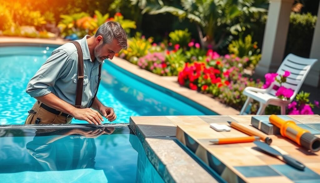 فني ترميم مسابح