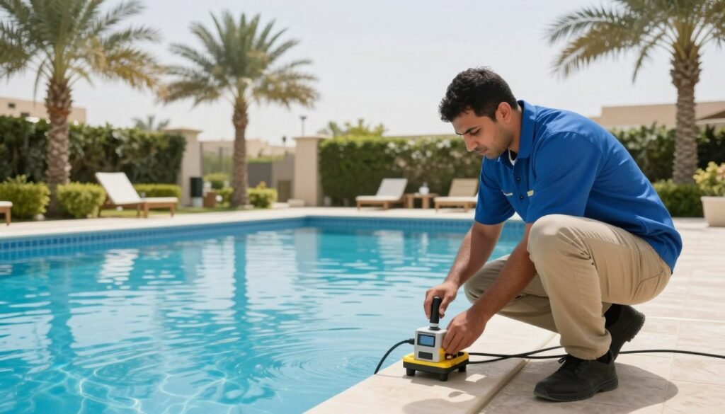 كشف تسرب المياه