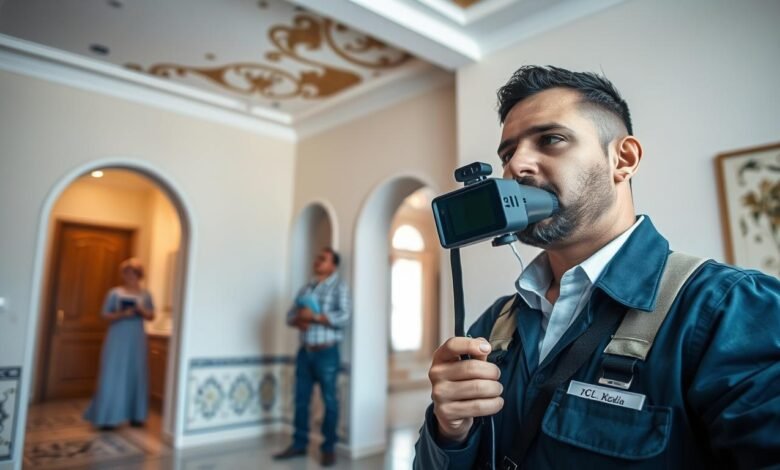 كشف تسربات المياه بجدة